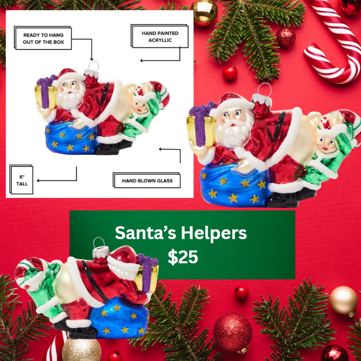 Cheeky Ornaments (5 different styles)