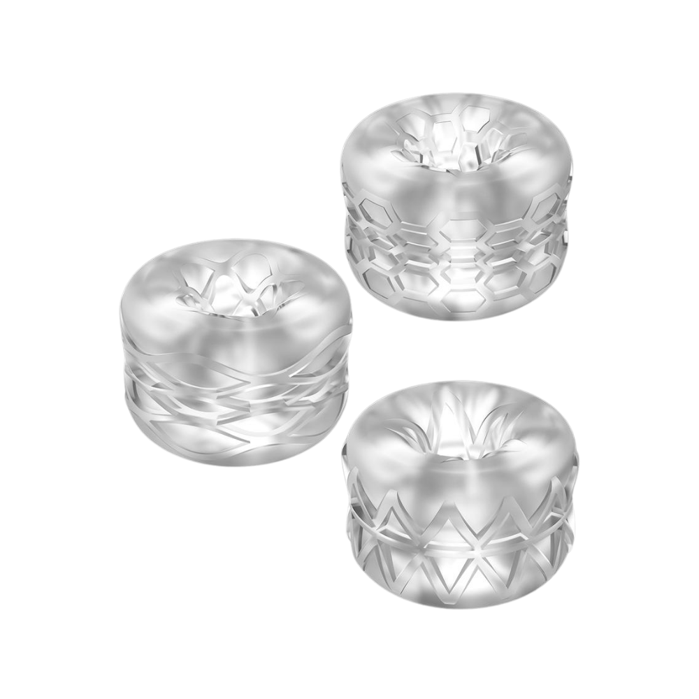 Bumperz Strokers Masturbator Set (3 piece)