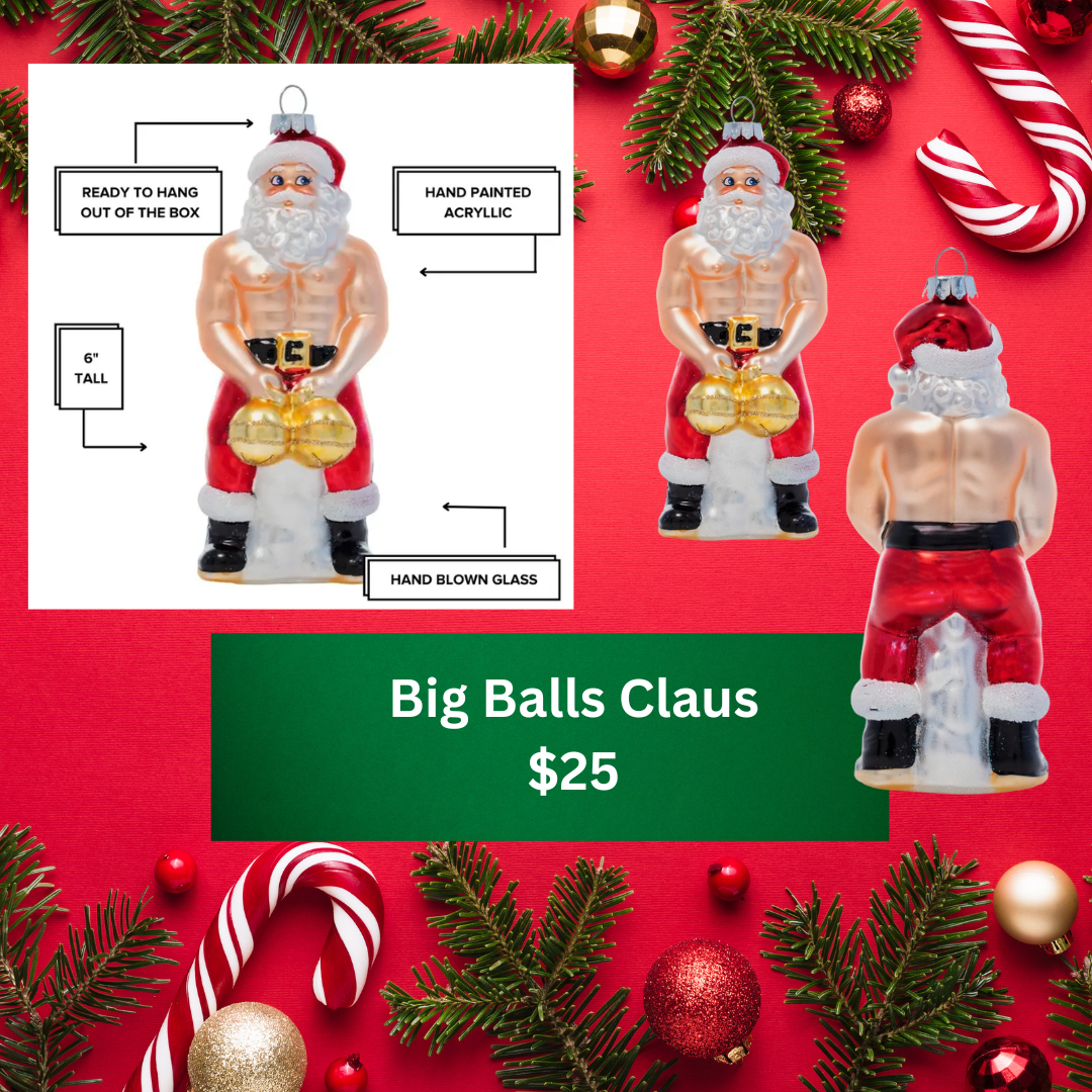 Cheeky Ornaments (5 different styles)