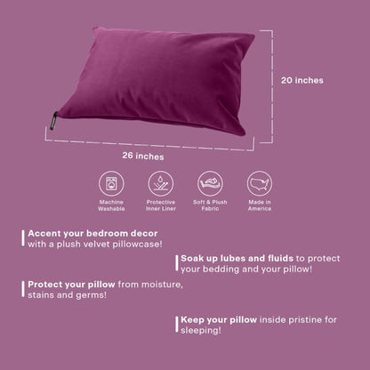 Fascinator Pillowcase, Bedroom Furniture by Liberator - shown in product photo 