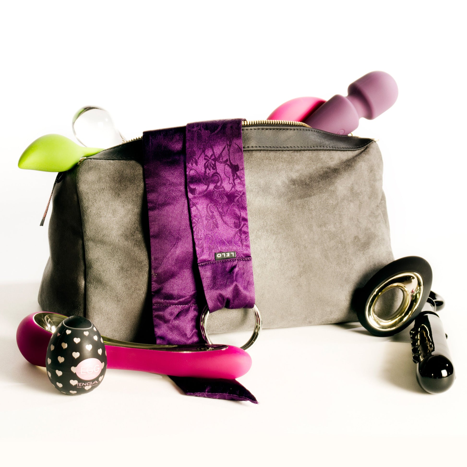 Tallulah Locking Toy Bag, Intimacy Products by Liberator - shown in product photo 