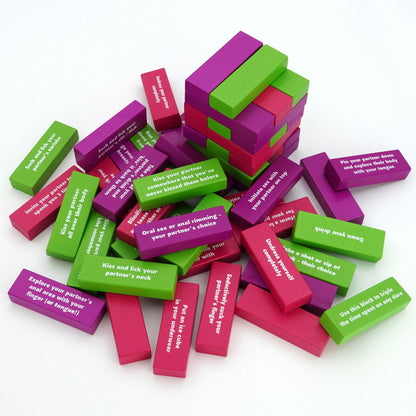 DATE NIGHT FUN! Tower of Pleasure JENGA